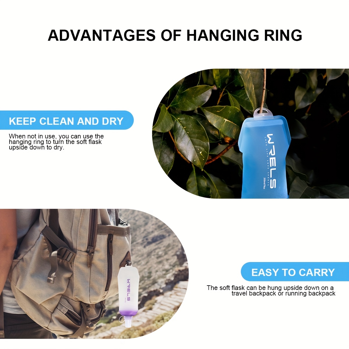 WRELS Folding Collapsible Soft – Water Bag Collapsible Bewertung und Preis