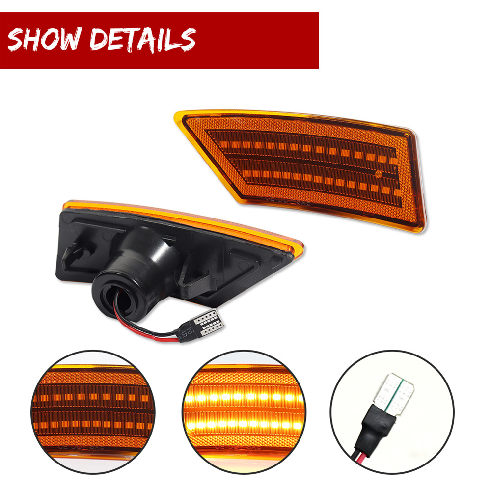 2PCS Car LED Front Side Marker – Signal Flare Kit Bewertung und Preis