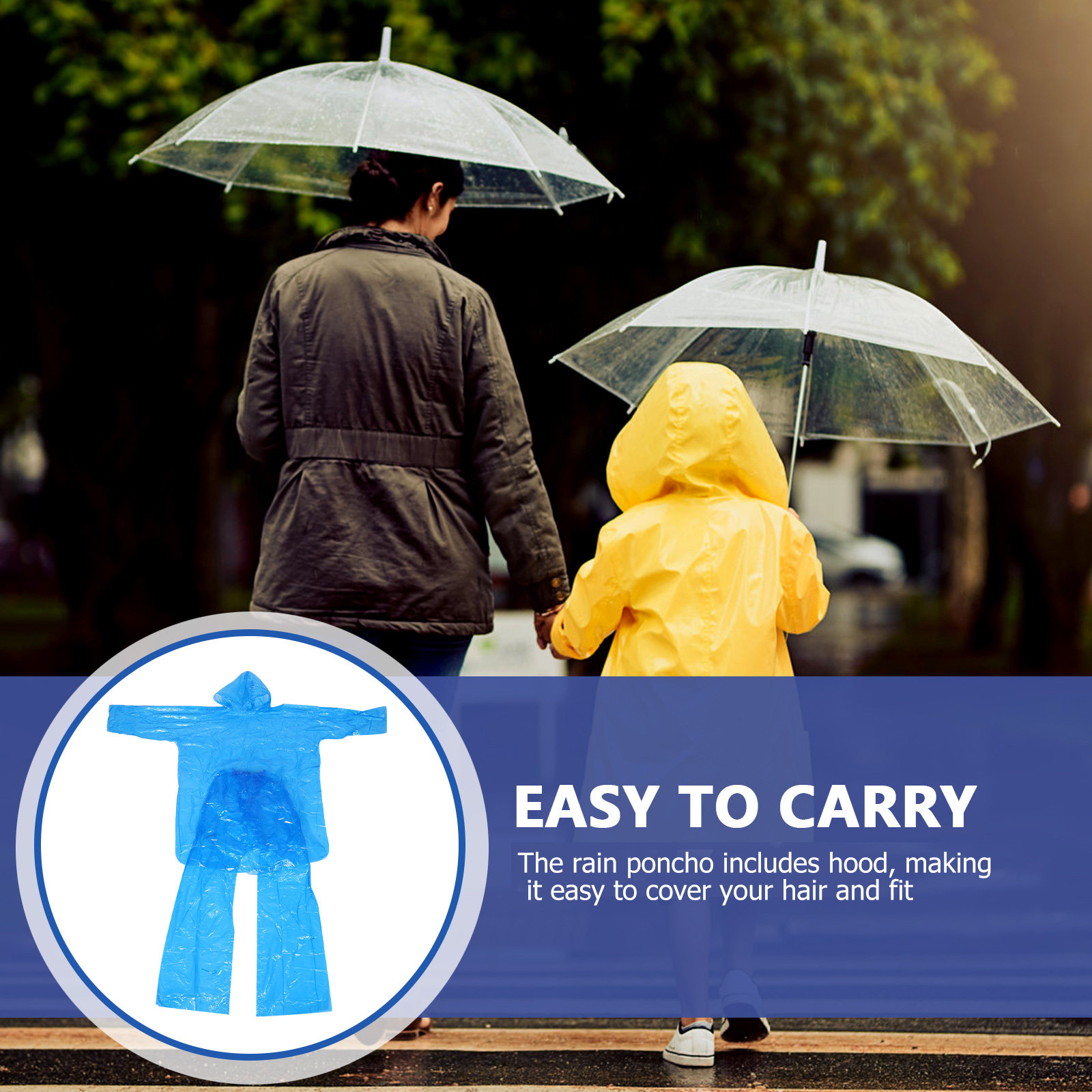 3Sets Disposable Rain Suits Cl – Emergency Poncho Rain Bewertung und Preis