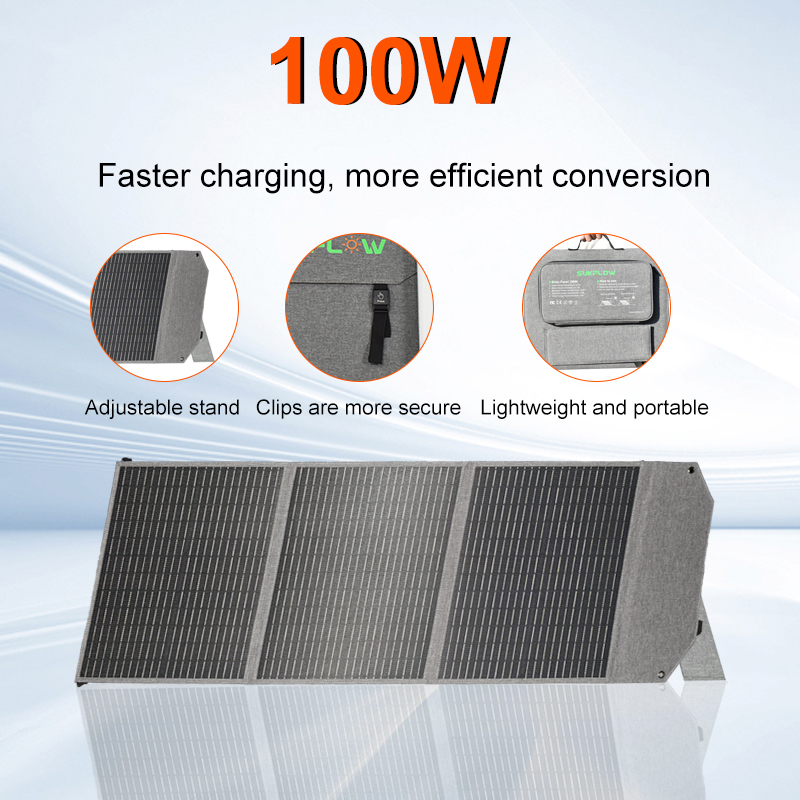 100W Foldable Solar Panel SP10 – Solar Emergency Charger Bewertung und Preis