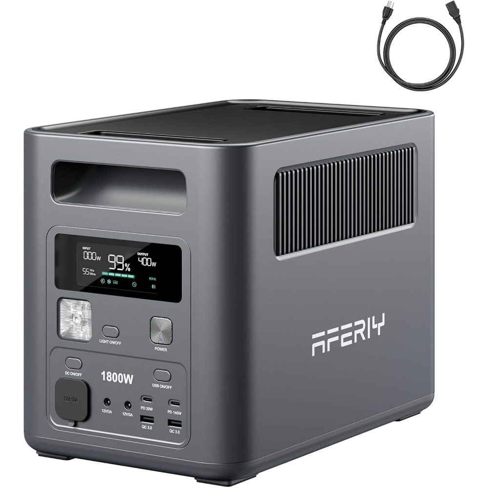 1024Wh Solar Generator, 1800W  – Solar Emergency Charger Bewertung und Preis