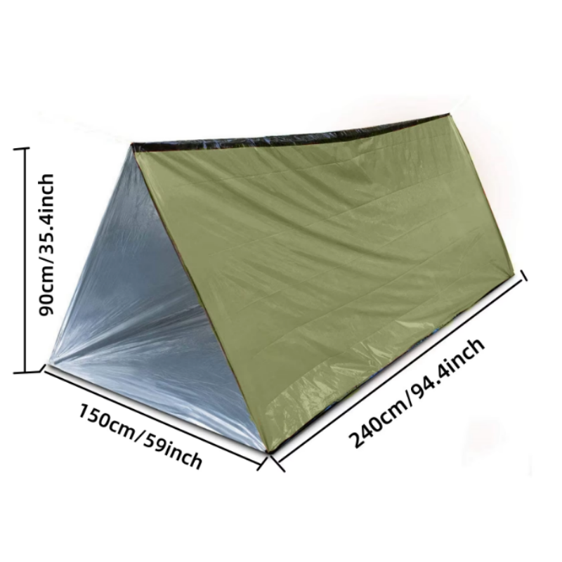 2 Person Reusable Mylar Tube E – Emergency Mylar Tent Bewertung und Preis