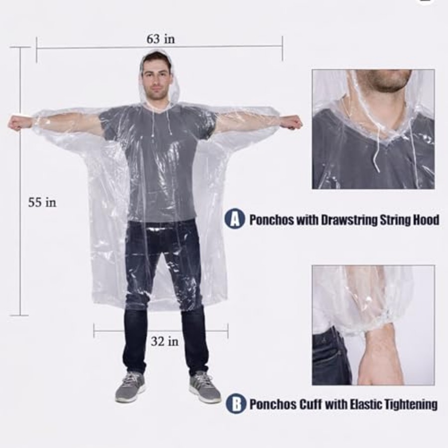 Mindful Design Rain Ponchos wi – Emergency Poncho Rain Bewertung und Preis