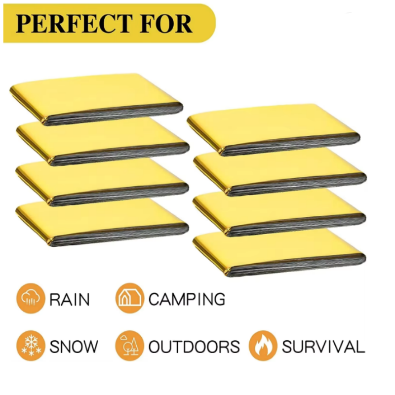 Portable Lightweight Aluminum  – Survival Blanket Reflective Bewertung und Preis