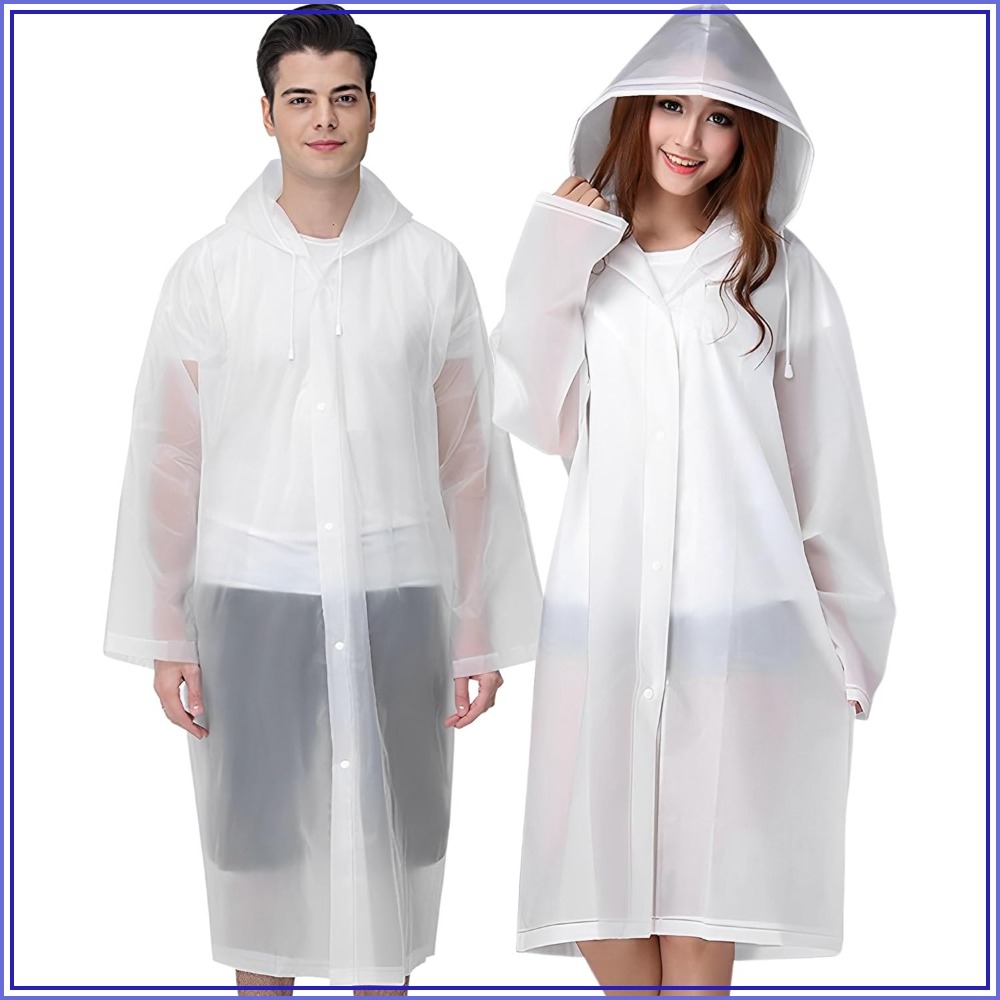 Reusable Rain Ponchos for Adul – Emergency Poncho Rain Bewertung und Preis