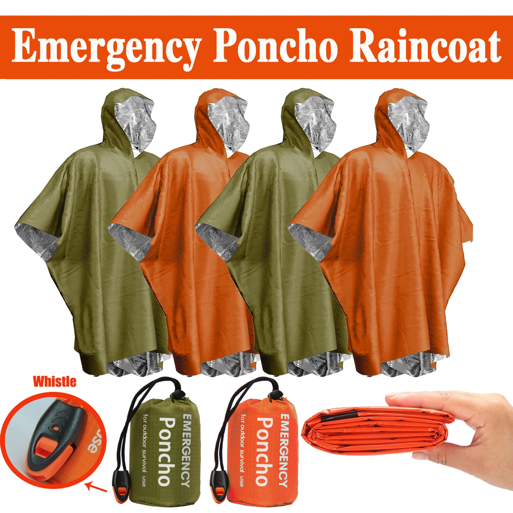 Emergency Rain Poncho Thermal  – Emergency Poncho Rain Bewertung und Preis