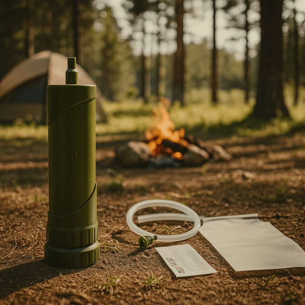 ABS Outdoor Mini Water Filter  – Water Purification Straw Bewertung und Preis