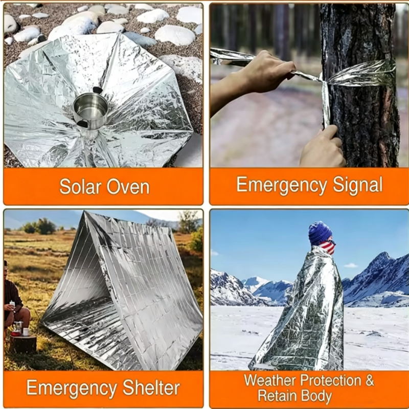 Multi-Scenario Windproof Water – Survival Blanket Reflective Bewertung und Preis