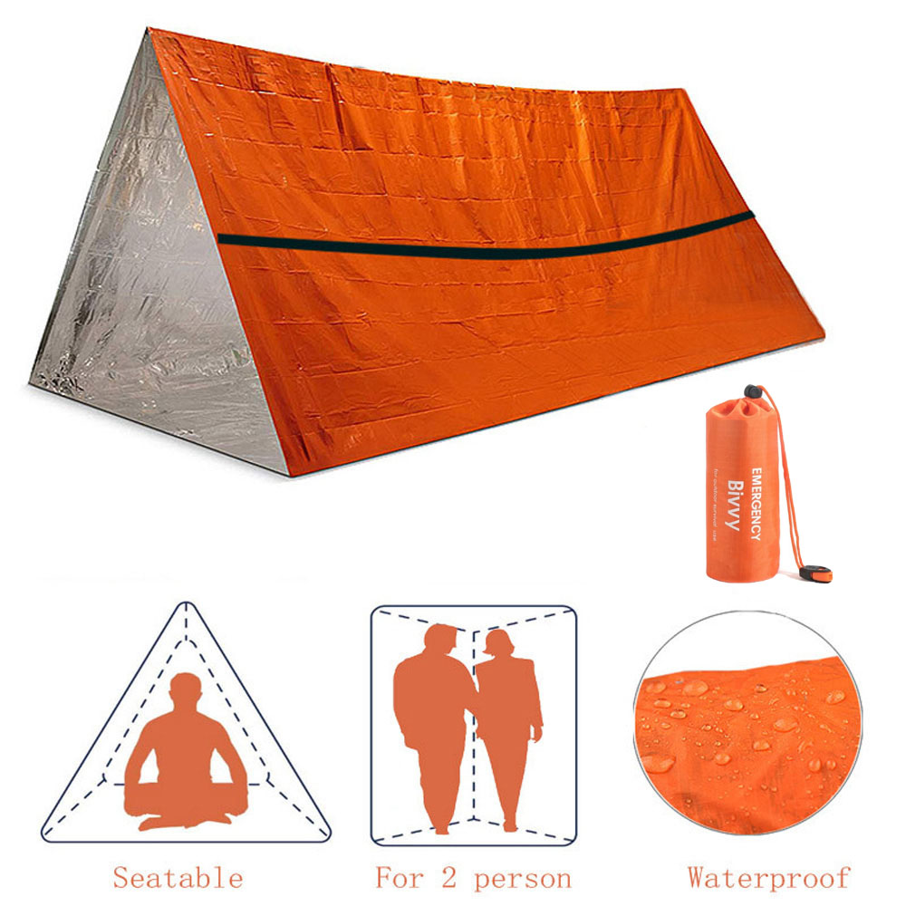 2 Person Emergency Shelter Biv – Emergency Mylar Tent Bewertung und Preis