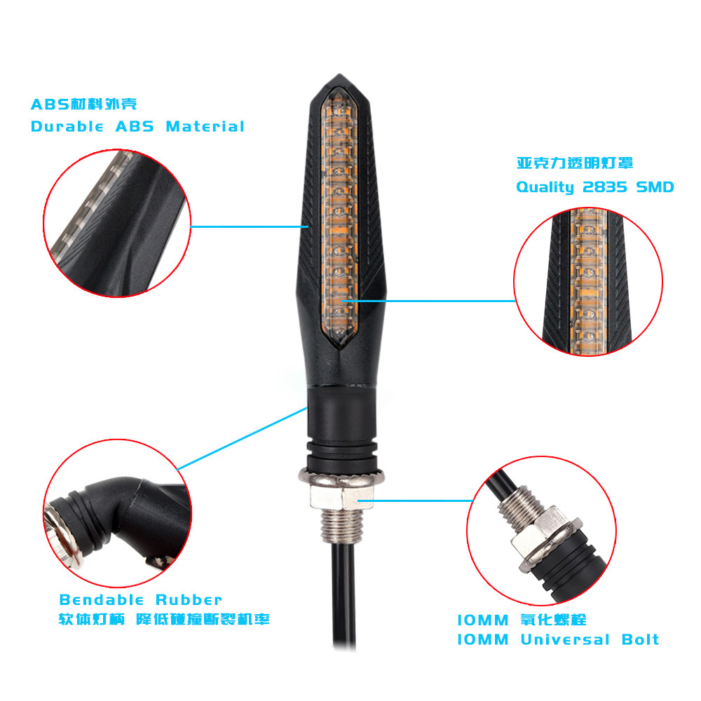 4PCS 12V Motorcycle LED Turn S – Sos Light Strobe Bewertung und Preis