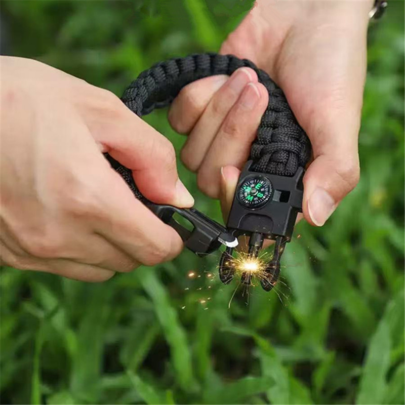 Five in One Compass Bracelet w – Fire Starting Kit Bewertung und Preis