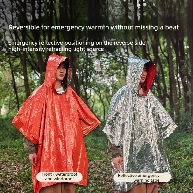 1-10PCS Emergency Rain Poncho  – Emergency Poncho Rain Bewertung und Preis