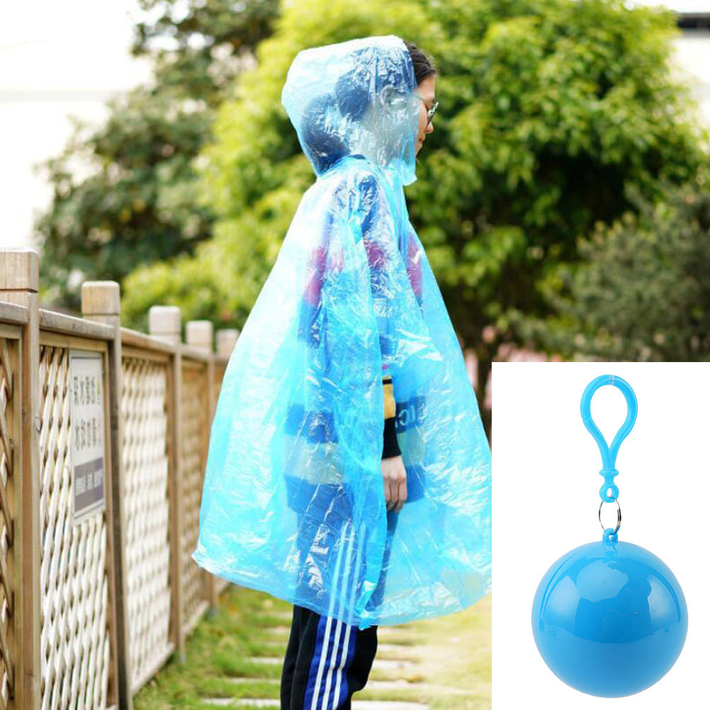 4Pcs Portable Waterproof Rain  – Emergency Poncho Rain Bewertung und Preis