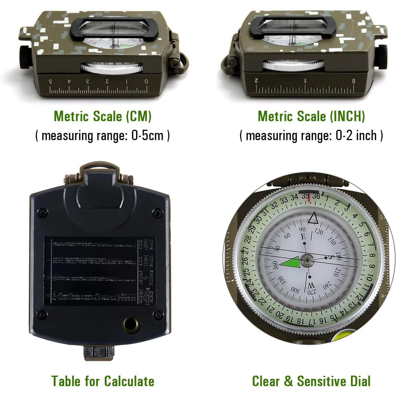 Waterproof Shockproof Tactical – Compass Lensatic Bewertung und Preis