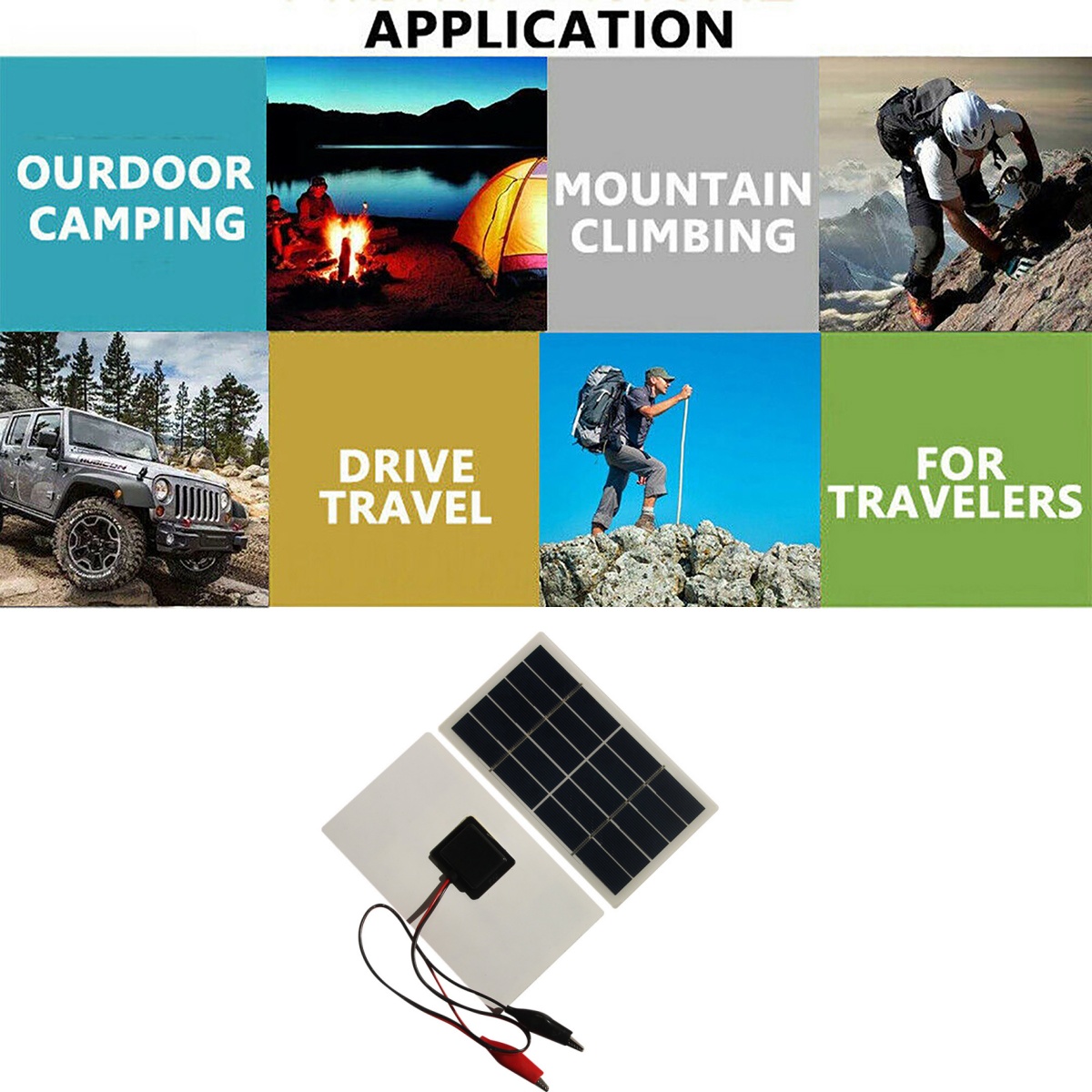 Wholesale Mini Solar Panel 5V  – Solar Emergency Charger Bewertung und Preis