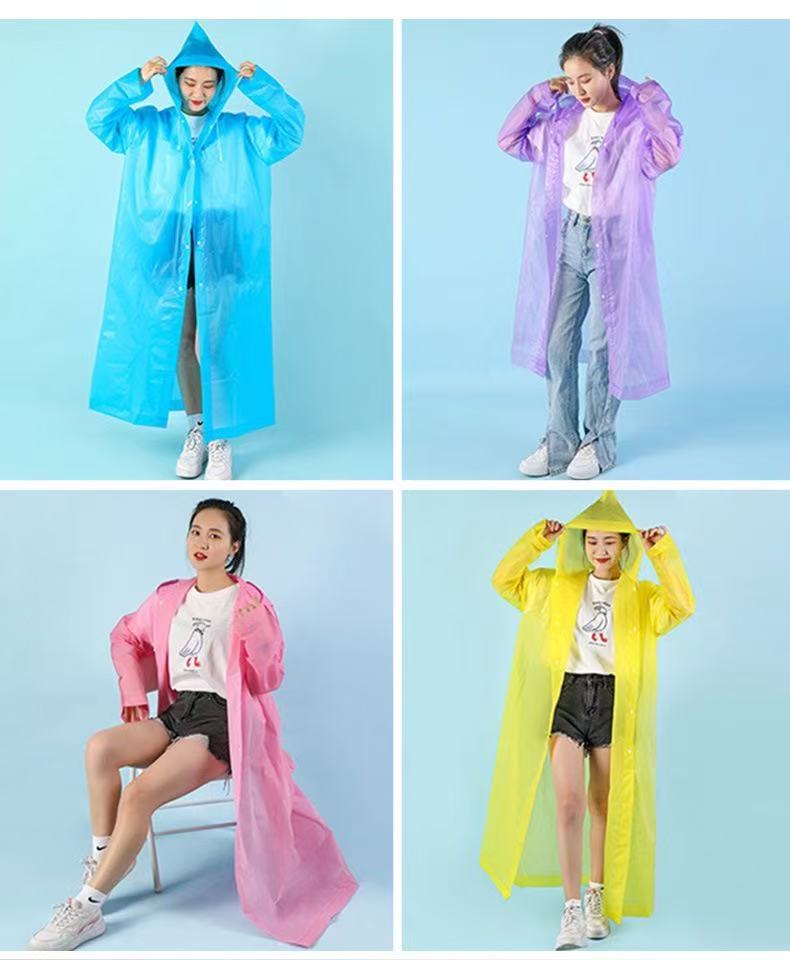 10Pcs Disposable Thick PE Rain – Emergency Poncho Rain Bewertung und Preis