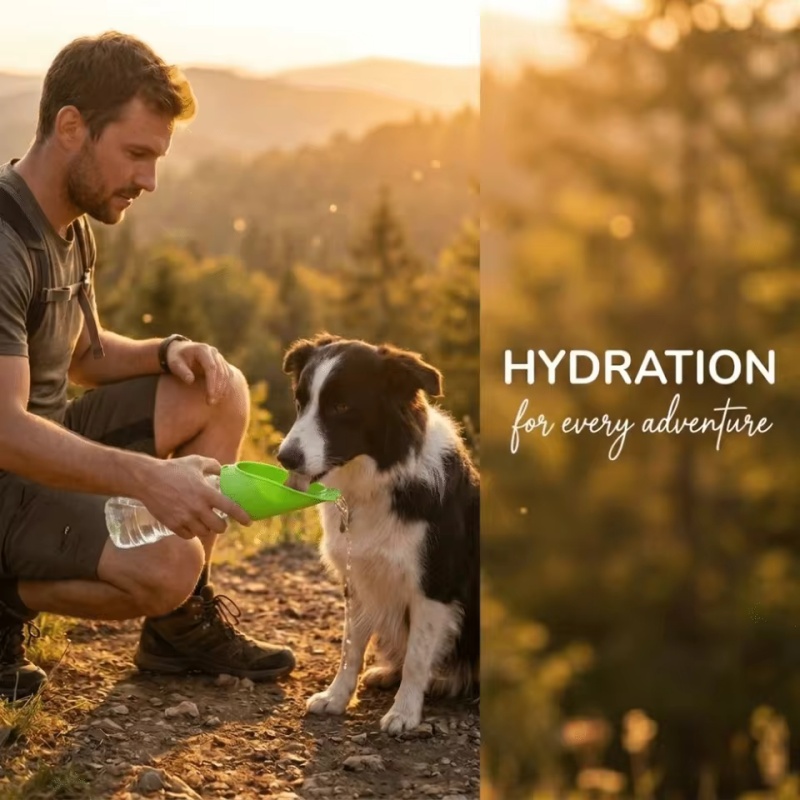 Dog cat Travel Water Bottle  P – Water Bag Collapsible Bewertung und Preis